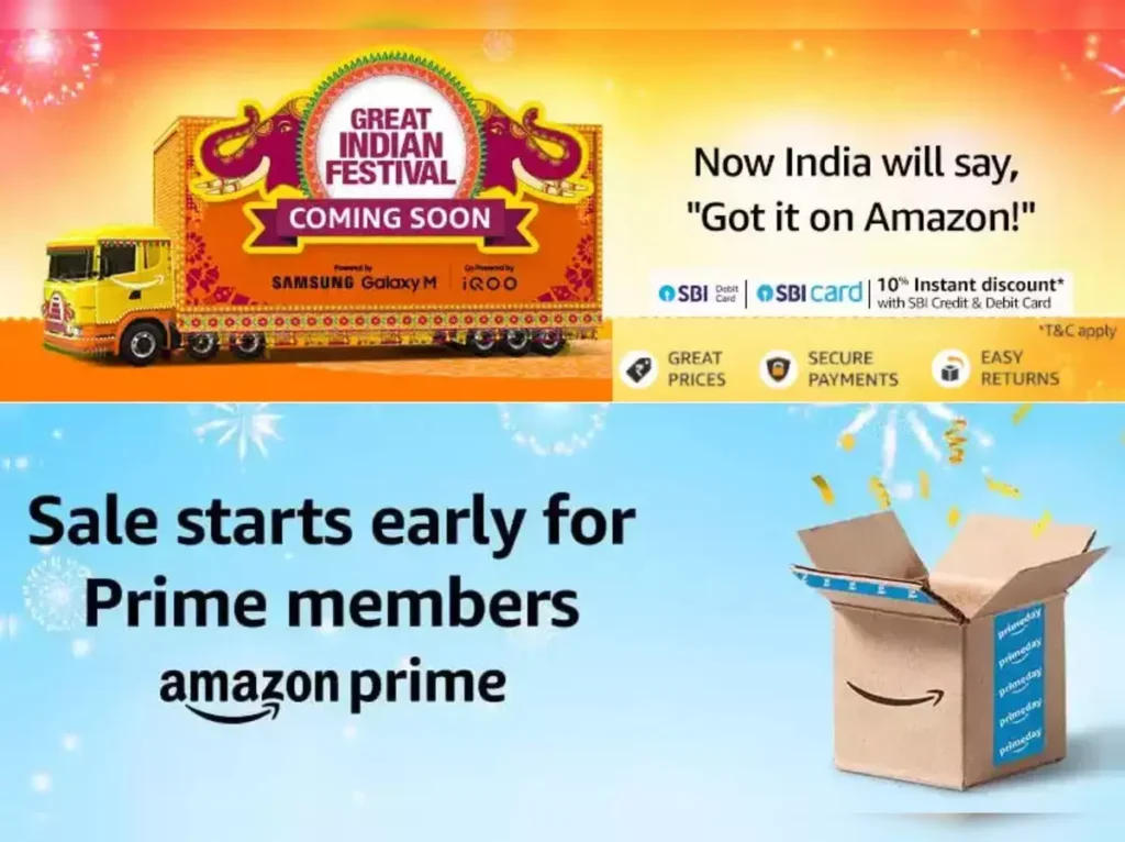 amazon announces great indian festival sale 2022 know how much discount you can avail