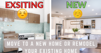 Move to a New Home or Remodel Your Existing Home